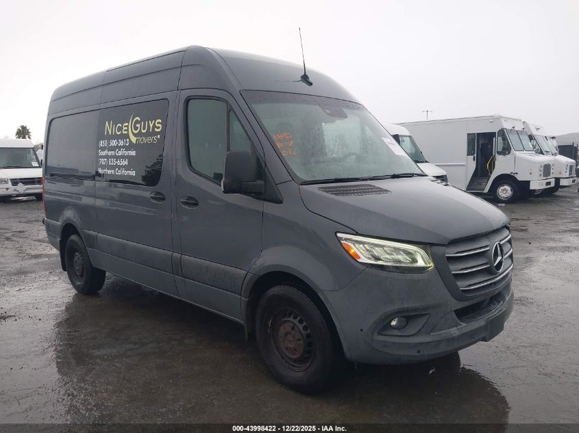 2021 Mercedes-Benz Sprinter 2500 Standard Roof I4 Diesel VIN: W1W4DBHY0MT044911 Lot: 43998422