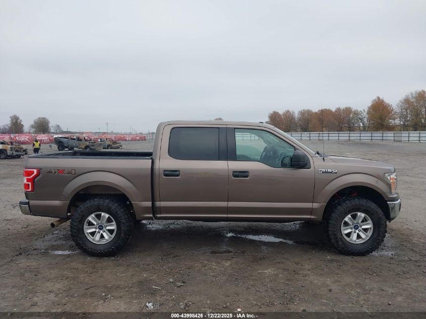 2018 Ford F-150 Xlt VIN: 1FTEW1E5XJKC91028 Lot: 43998426