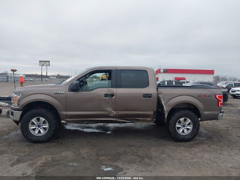 2018 Ford F-150 Xlt VIN: 1FTEW1E5XJKC91028 Lot: 43998426