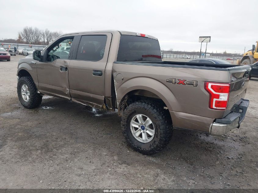 2018 Ford F-150 Xlt VIN: 1FTEW1E5XJKC91028 Lot: 43998426