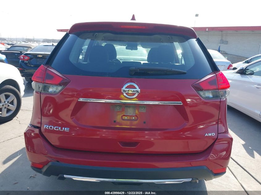 2017 Nissan Rogue S VIN: JN8AT2MV8HW253545 Lot: 43998429