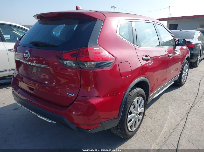2017 Nissan Rogue S VIN: JN8AT2MV8HW253545 Lot: 43998429