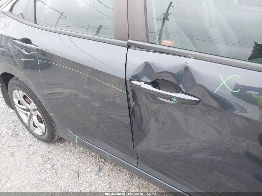 2016 Honda Civic Lx VIN: 19XFC2F58GE046242 Lot: 43998433