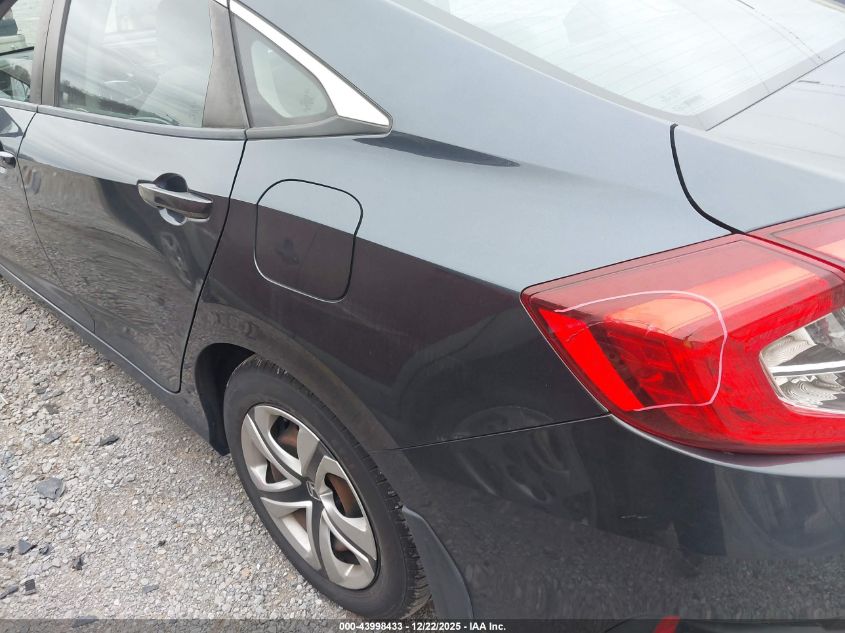 2016 Honda Civic Lx VIN: 19XFC2F58GE046242 Lot: 43998433