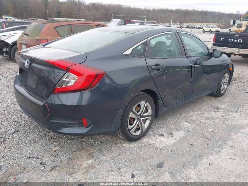 2016 Honda Civic Lx VIN: 19XFC2F58GE046242 Lot: 43998433