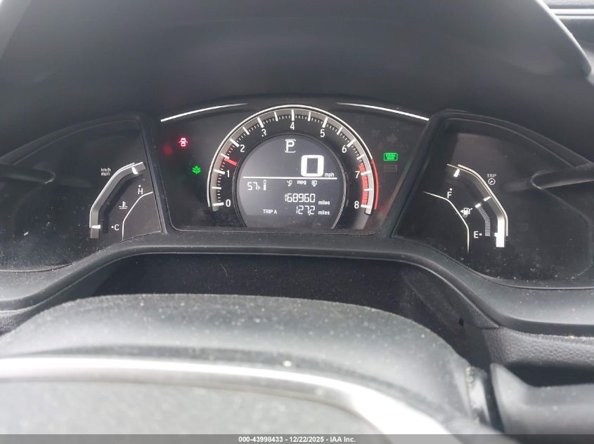 2016 Honda Civic Lx VIN: 19XFC2F58GE046242 Lot: 43998433