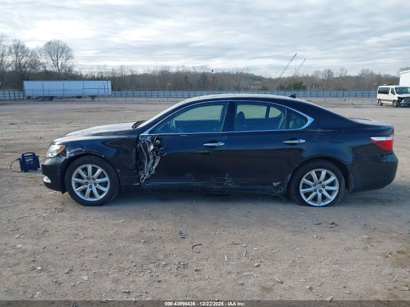 2009 Lexus Ls 460 VIN: JTHCL46F495003201 Lot: 43998436