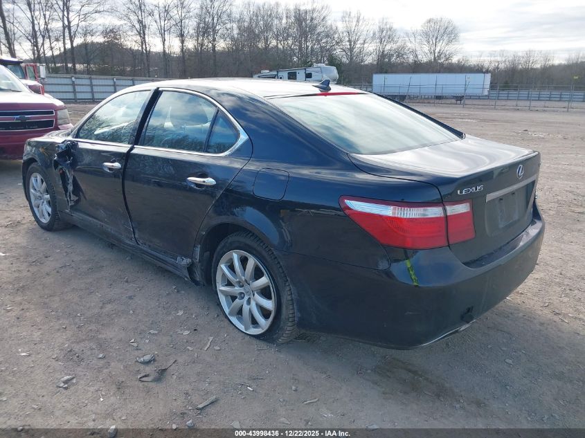 2009 Lexus Ls 460 VIN: JTHCL46F495003201 Lot: 43998436