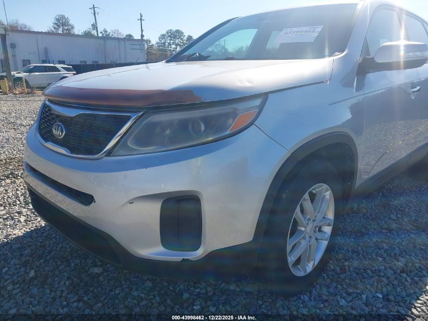 2014 Kia Sorento Lx VIN: 5XYKT3A67EG425513 Lot: 43998462