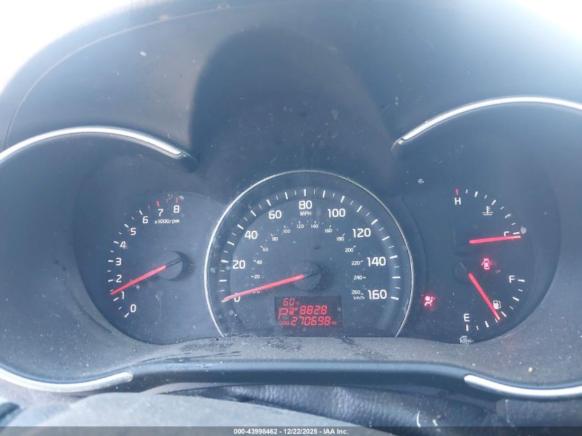 2014 Kia Sorento Lx VIN: 5XYKT3A67EG425513 Lot: 43998462