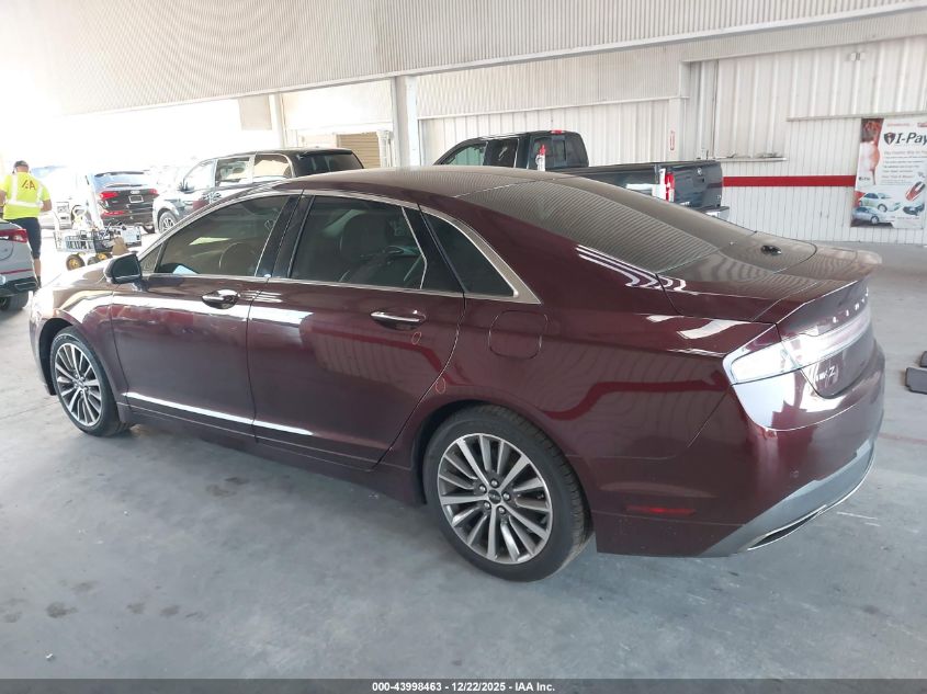 2018 Lincoln Mkz Hybrid Select VIN: 3LN6L5LU8JR611050 Lot: 43998463