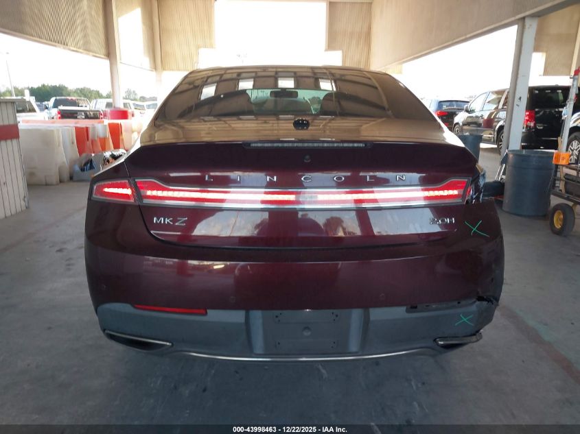 2018 Lincoln Mkz Hybrid Select VIN: 3LN6L5LU8JR611050 Lot: 43998463
