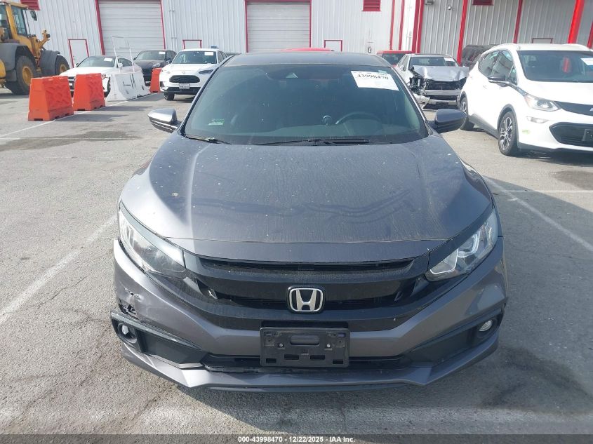 2020 Honda Civic Sport VIN: 2HGFC2F83LH580453 Lot: 43998470