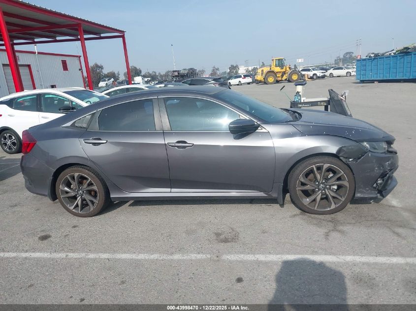 2020 Honda Civic Sport VIN: 2HGFC2F83LH580453 Lot: 43998470