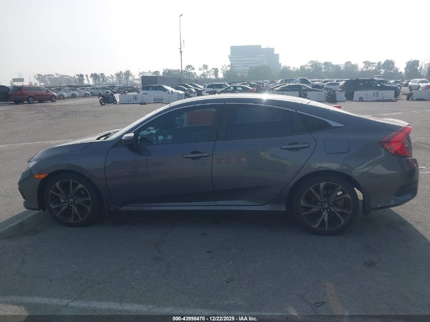 2020 Honda Civic Sport VIN: 2HGFC2F83LH580453 Lot: 43998470