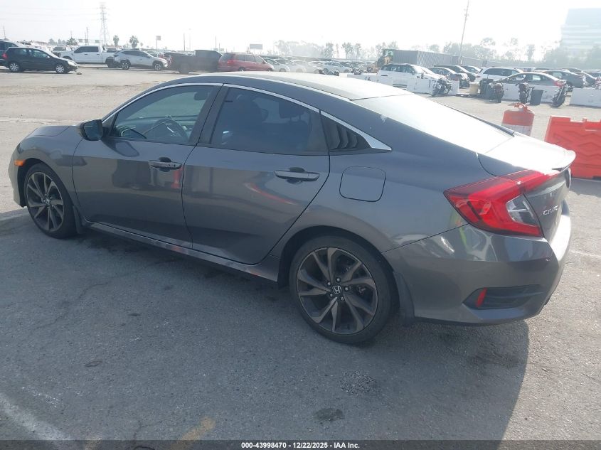 2020 Honda Civic Sport VIN: 2HGFC2F83LH580453 Lot: 43998470