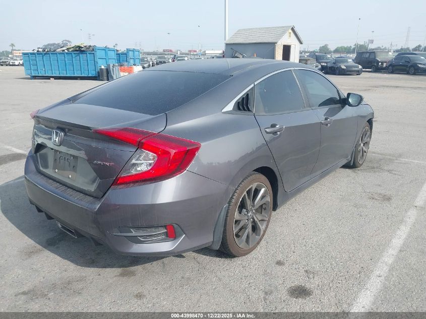 2020 Honda Civic Sport VIN: 2HGFC2F83LH580453 Lot: 43998470