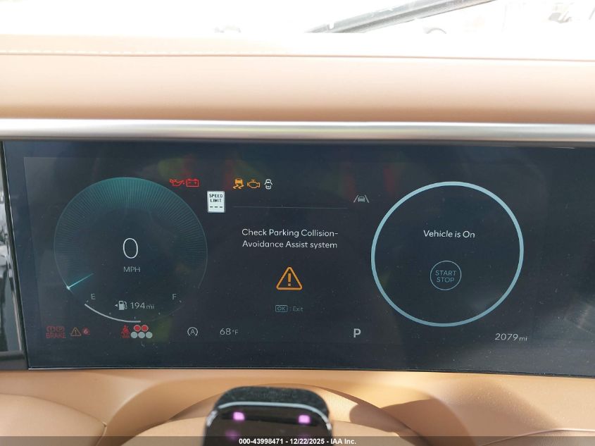 2026 Hyundai Palisade Calligraphy VIN: KM8RMES2XTU038576 Lot: 43998471