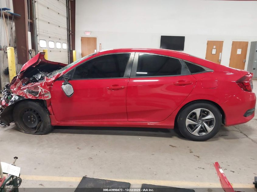 2020 Honda Civic Lx VIN: 2HGFC2F62LH541769 Lot: 43998473