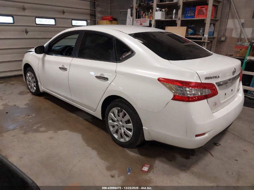 2014 Nissan Sentra Fe+ S/Fe+ Sv/S/Sl/Sr/Sv VIN: 3N1AB7AP1EL646194 Lot: 43998475