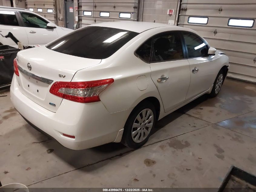 2014 Nissan Sentra Fe+ S/Fe+ Sv/S/Sl/Sr/Sv VIN: 3N1AB7AP1EL646194 Lot: 43998475