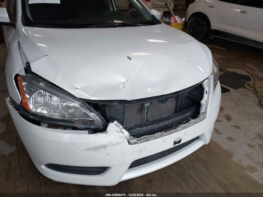 2014 Nissan Sentra Fe+ S/Fe+ Sv/S/Sl/Sr/Sv VIN: 3N1AB7AP1EL646194 Lot: 43998475