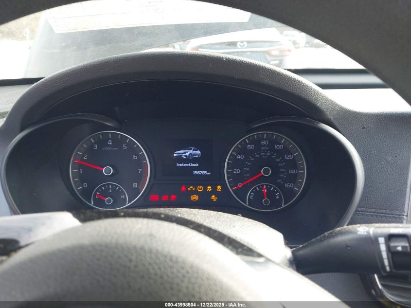 2019 Kia Optima Lx VIN: 5XXGT4L3XKG369808 Lot: 43998504