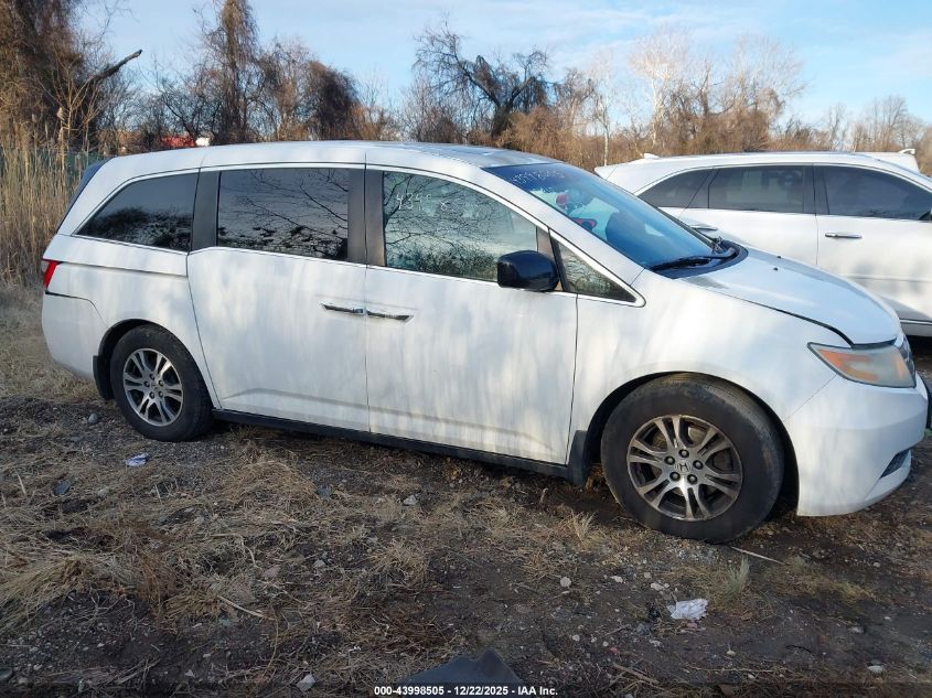 2011 Honda Odyssey Ex-L VIN: 5FNRL5H68BB058687 Lot: 43998505