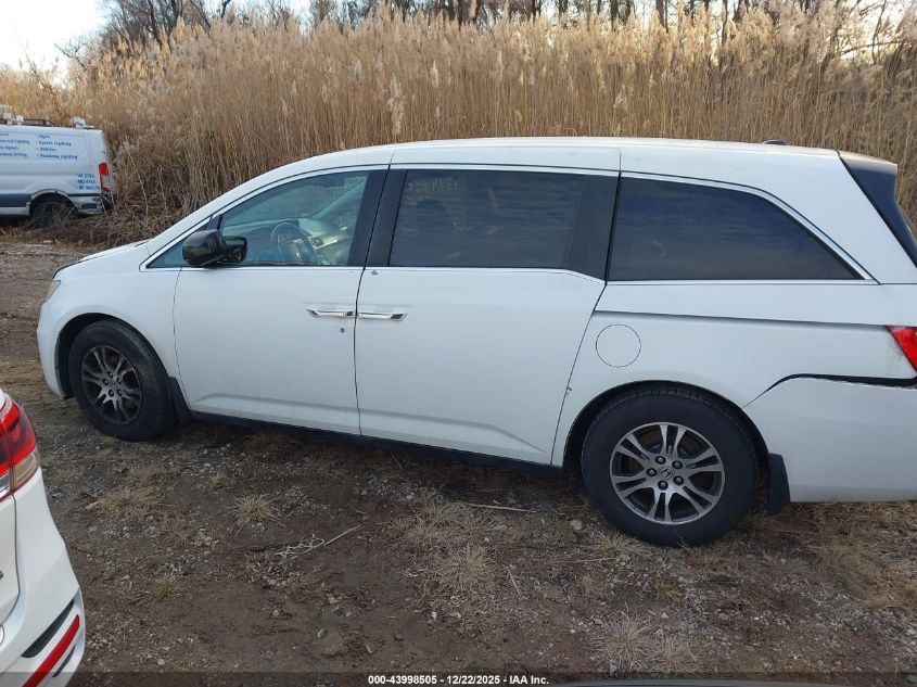 2011 Honda Odyssey Ex-L VIN: 5FNRL5H68BB058687 Lot: 43998505