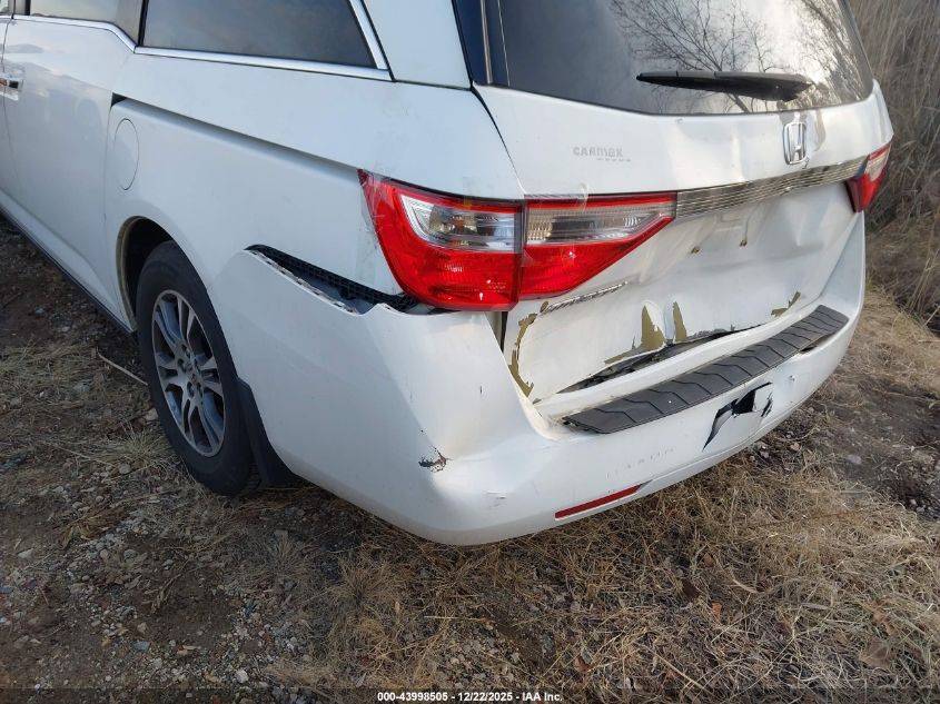 2011 Honda Odyssey Ex-L VIN: 5FNRL5H68BB058687 Lot: 43998505