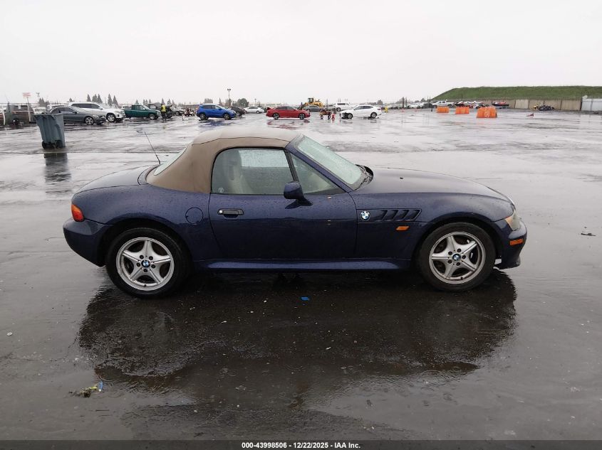 1999 BMW Z3 2.3 VIN: 4USCH9339XLF82749 Lot: 43998506