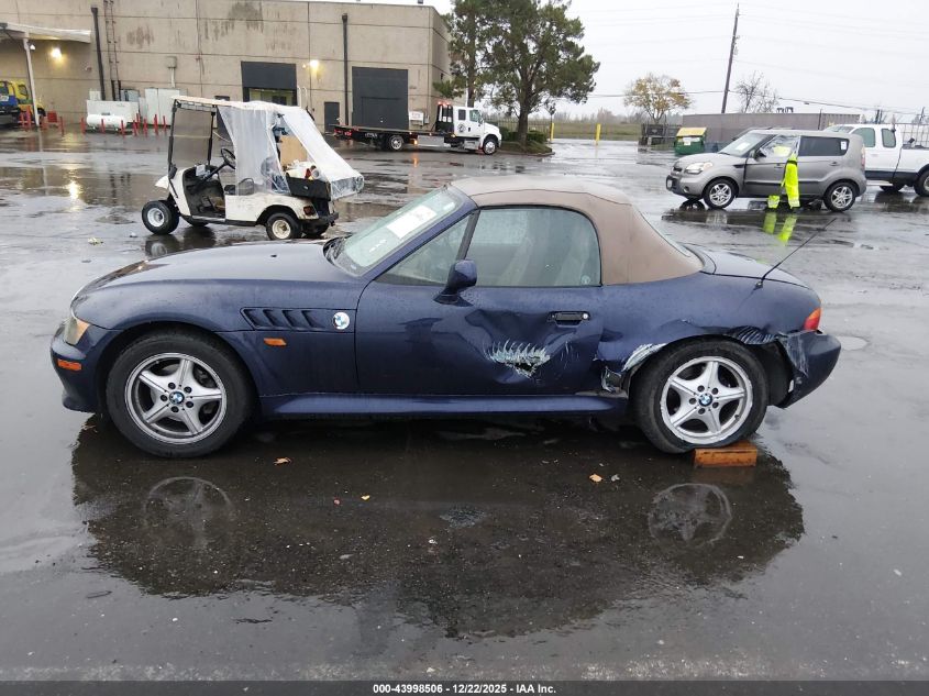 1999 BMW Z3 2.3 VIN: 4USCH9339XLF82749 Lot: 43998506