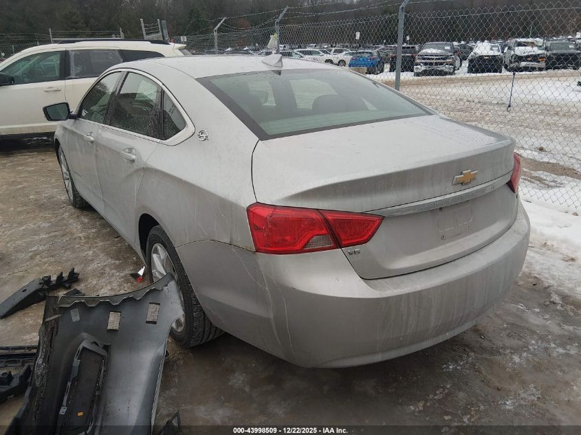 2016 Chevrolet Impala 2Lt VIN: 2G1115S36G9122604 Lot: 43998509