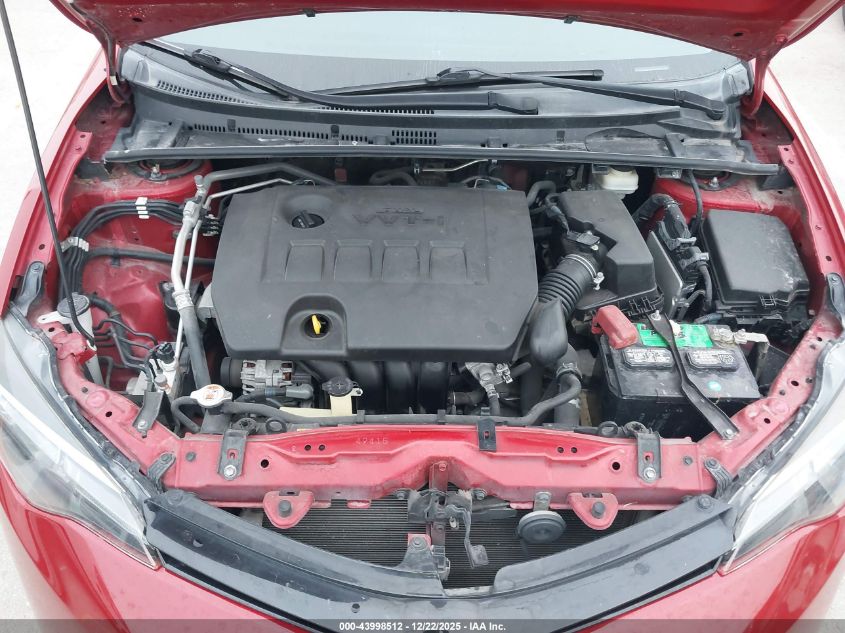 2017 Toyota Corolla Le VIN: 5YFBURHE0HP724807 Lot: 43998512