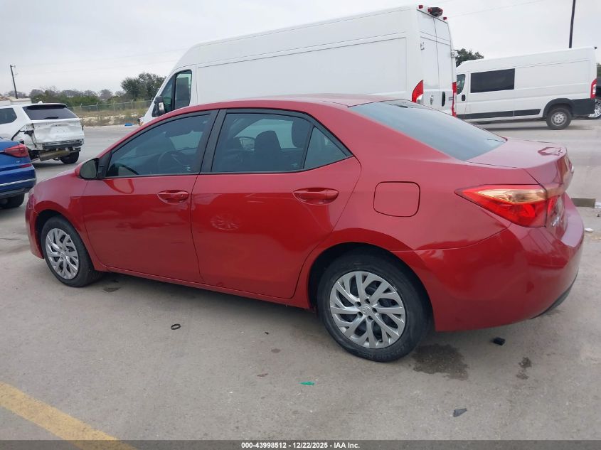 2017 Toyota Corolla Le VIN: 5YFBURHE0HP724807 Lot: 43998512