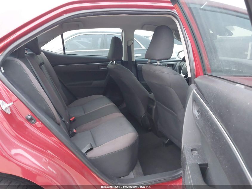 2017 Toyota Corolla Le VIN: 5YFBURHE0HP724807 Lot: 43998512