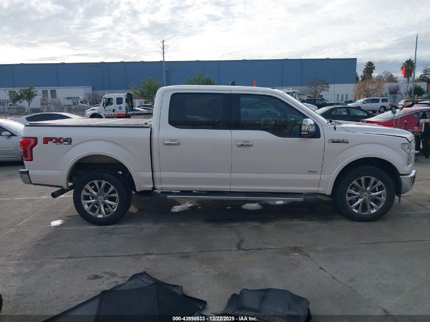 2017 Ford F-150 Lariat VIN: 1FTEW1EG0HKC84004 Lot: 43998533