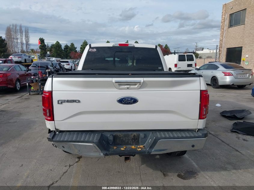 2017 Ford F-150 Lariat VIN: 1FTEW1EG0HKC84004 Lot: 43998533