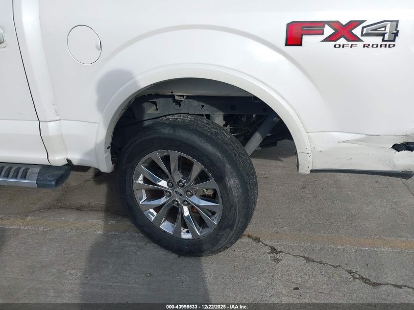 2017 Ford F-150 Lariat VIN: 1FTEW1EG0HKC84004 Lot: 43998533