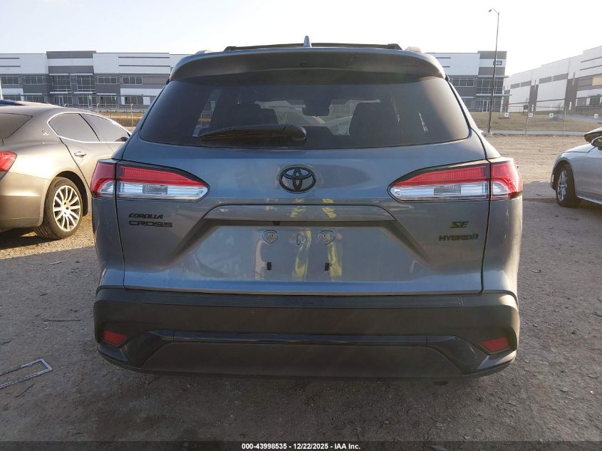 2024 Toyota Corolla Cross Hybrid Se VIN: 7MUFBABG7RV036269 Lot: 43998535