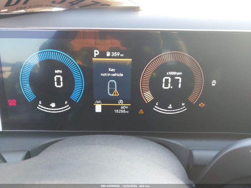 2025 Hyundai Tucson Sel VIN: 5NMJB3DE0SH572176 Lot: 43998558