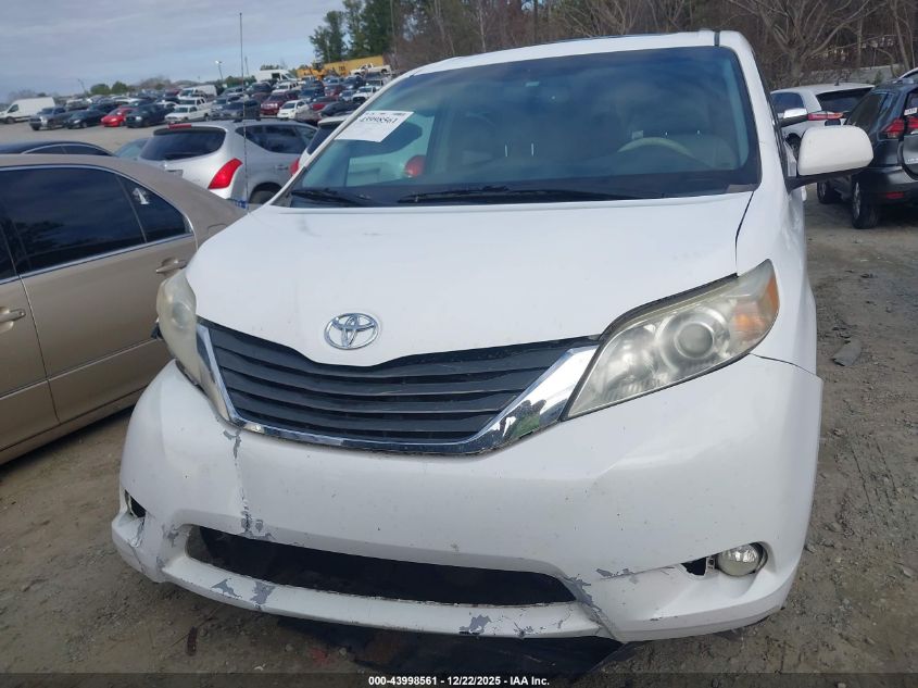2011 Toyota Sienna Xle V6 VIN: 5TDYK3DCXBS091071 Lot: 43998561