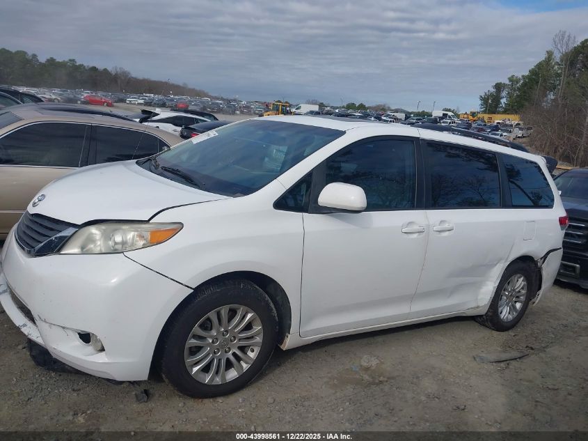 2011 Toyota Sienna Xle V6 VIN: 5TDYK3DCXBS091071 Lot: 43998561