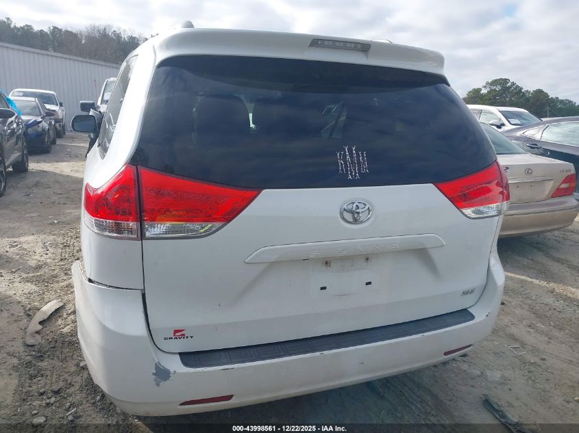 2011 Toyota Sienna Xle V6 VIN: 5TDYK3DCXBS091071 Lot: 43998561