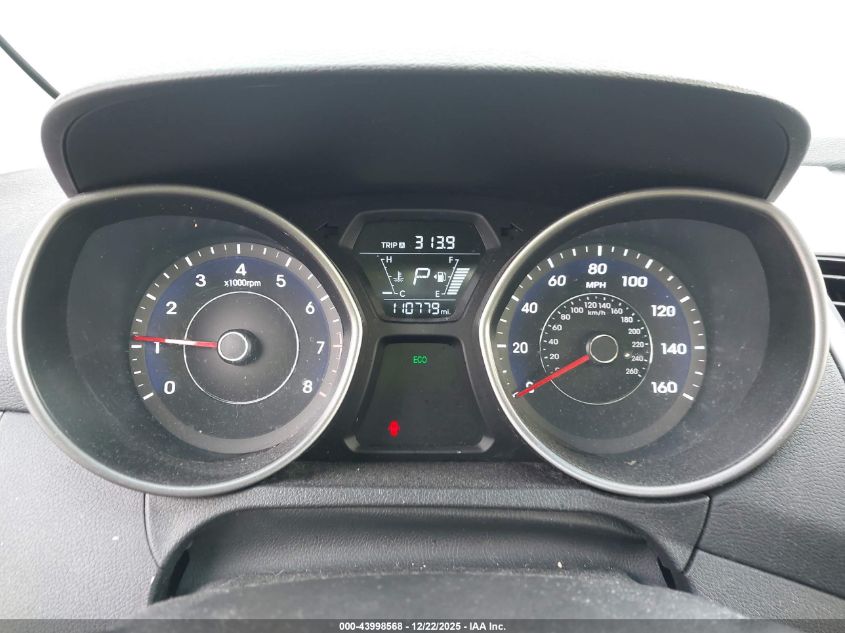 2015 Hyundai Elantra Limited VIN: 5NPDH4AE7FH576028 Lot: 43998568