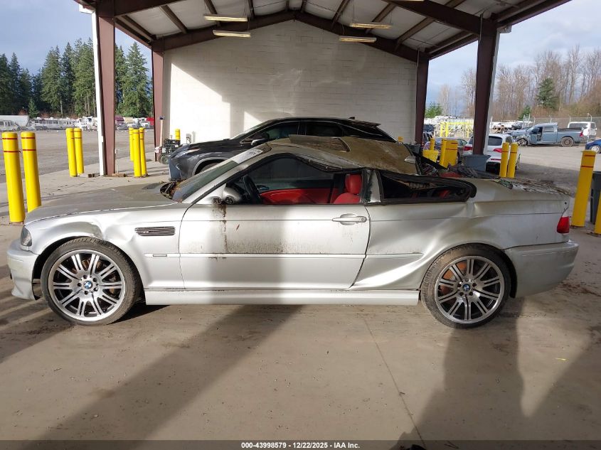 2005 BMW M3 VIN: WBSBL93415PN62418 Lot: 43998579