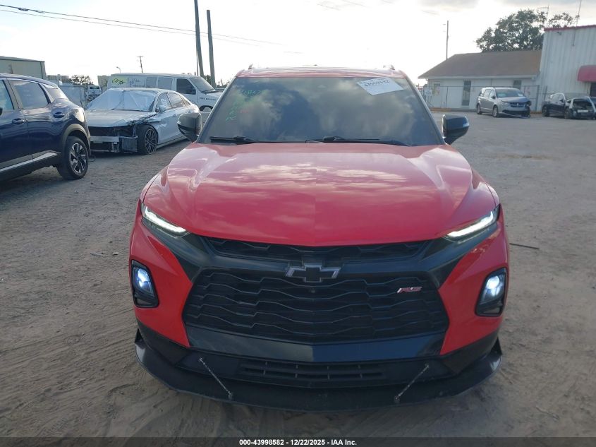 2020 Chevrolet Blazer Awd Rs VIN: 3GNKBKRS4LS614654 Lot: 43998582