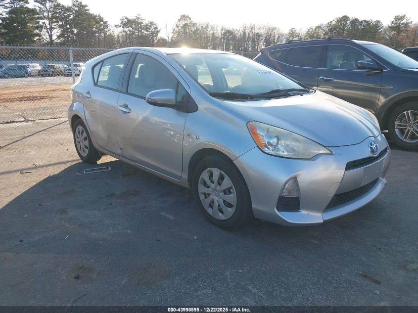 2012 Toyota Prius C One