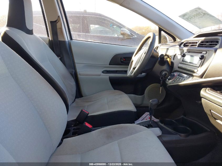 2012 Toyota Prius C One VIN: JTDKDTB38C1526848 Lot: 43998595