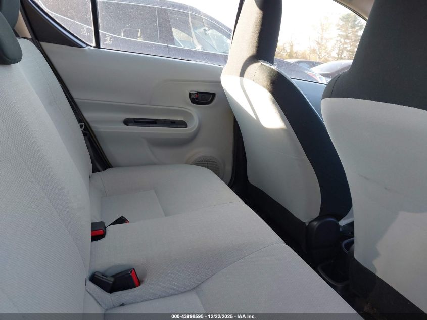 2012 Toyota Prius C One VIN: JTDKDTB38C1526848 Lot: 43998595